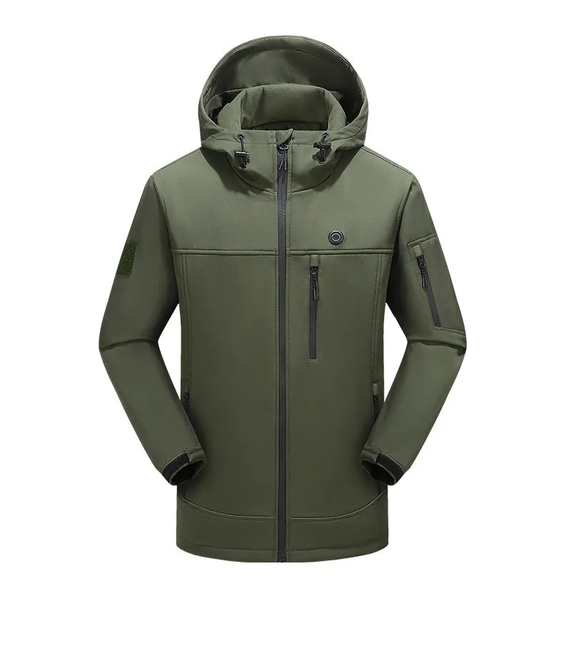 10 Area Heated Hooded Softshell Jacket