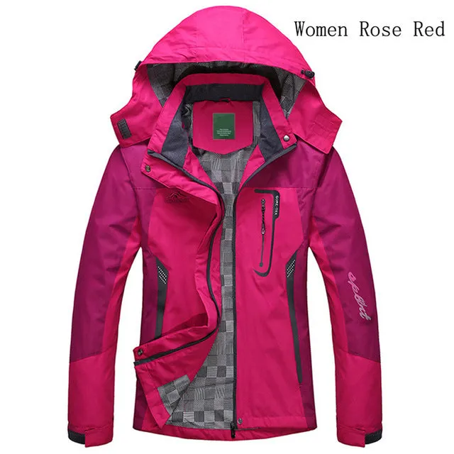 2017 Spring Autumn Winter Women Jacket Single thick outwear Jackets Hooded Wind waterproof Female Coat parkas Clothing