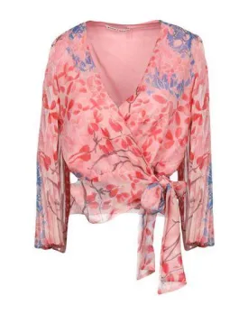 Alice   Olivia Women Wrap cardigans Pink S INT