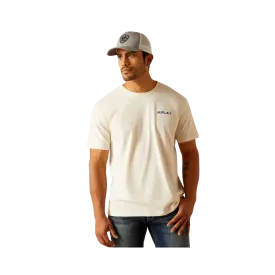 Ariat Men's Ariat Logo Off White T-Shirt