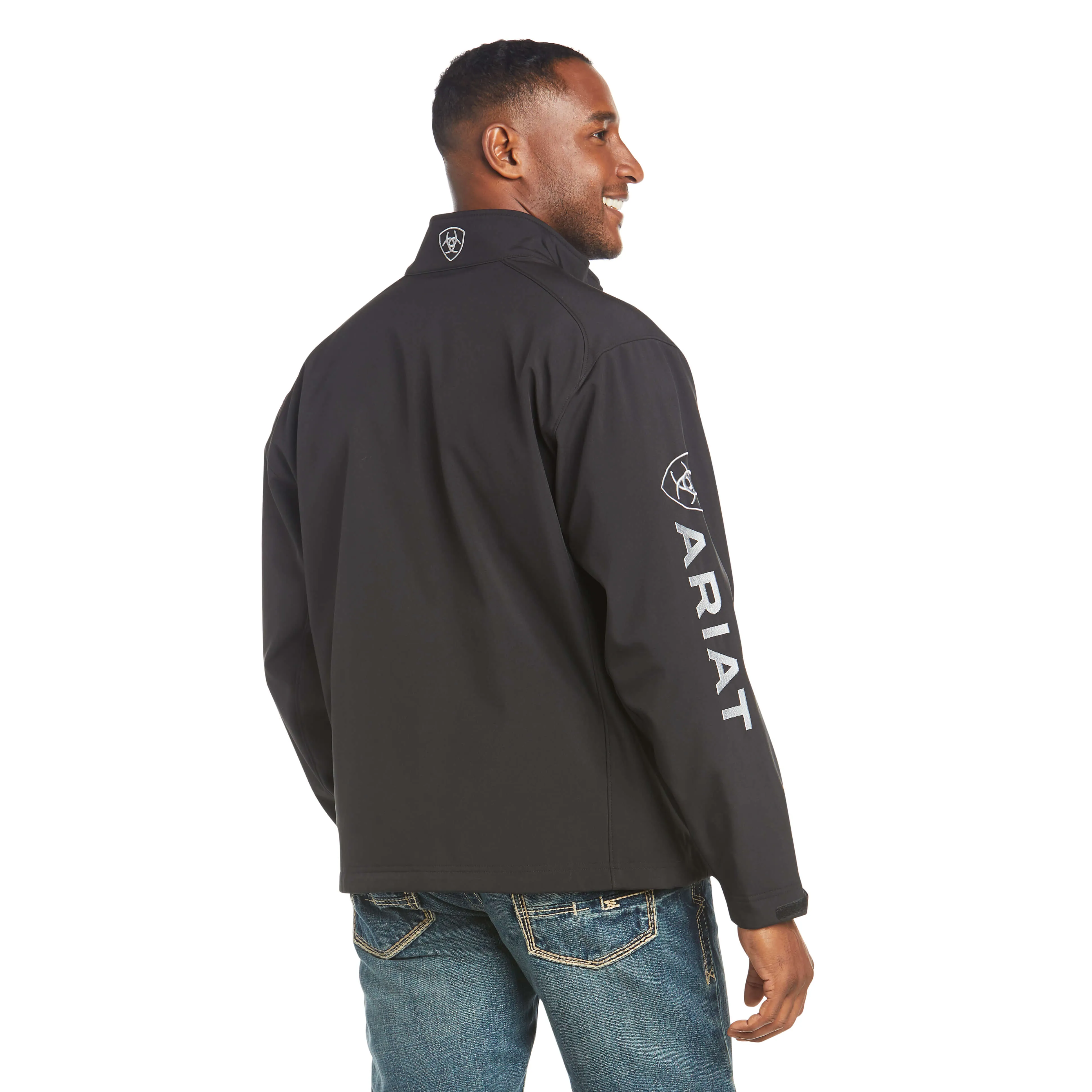 Ariat Men's Logo  Softshell Jacket