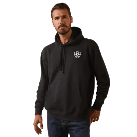 Ariat Men's Shield Logo Mexico Black Hoodie