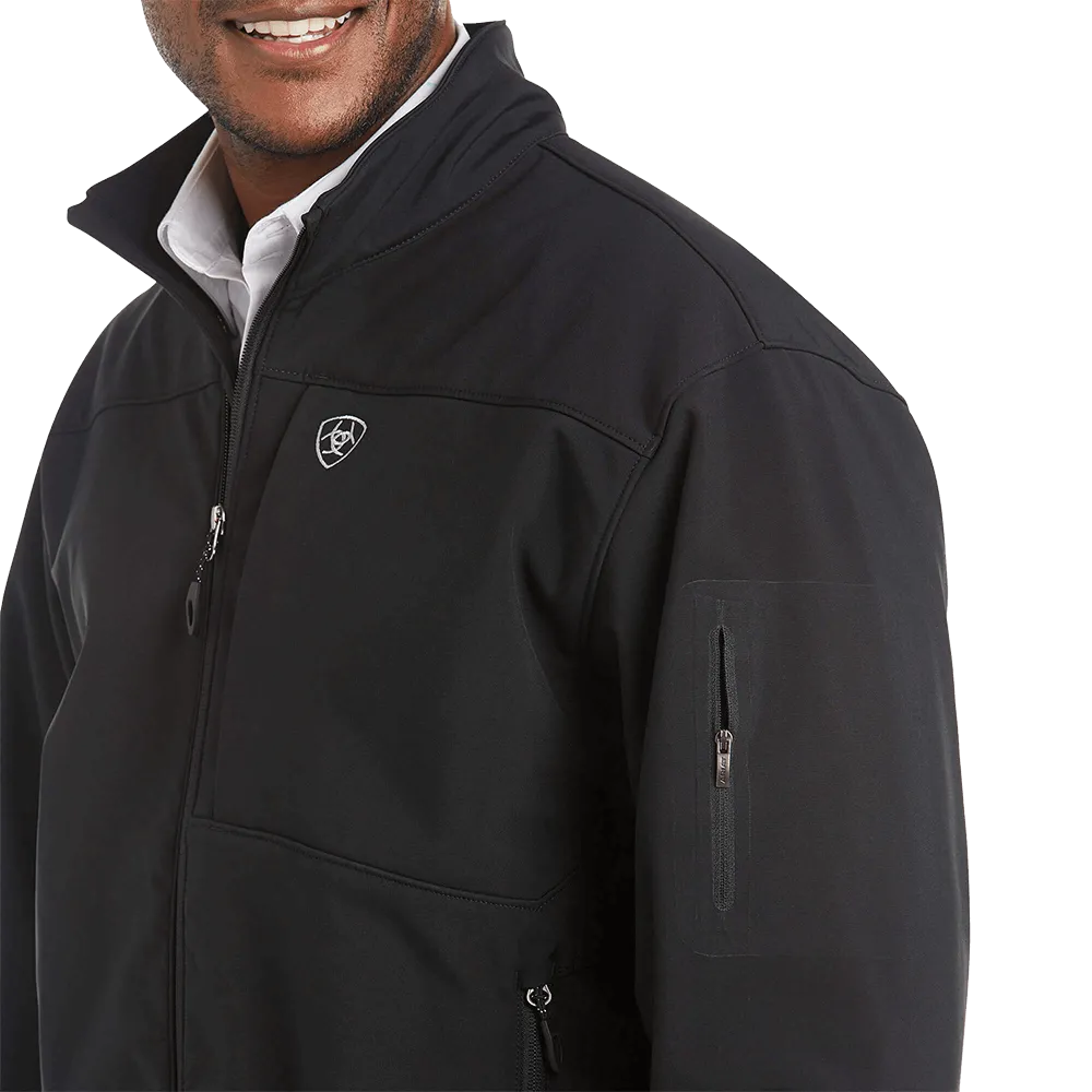 Ariat Men's Vernon 2.0 Black Softshell Jacket