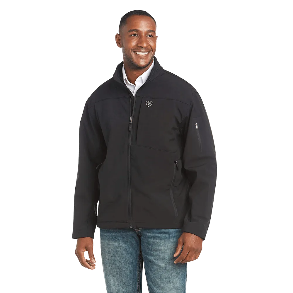 Ariat Men's Vernon 2.0 Black Softshell Jacket