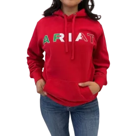 Ariat Women's Red Flag Mexico Hoodie