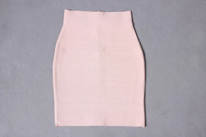 Bandage High Waist Bodycon Skirt