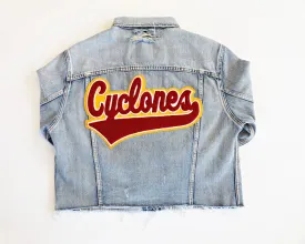 BG - Cyclone Denim Varsity Letter Jacket