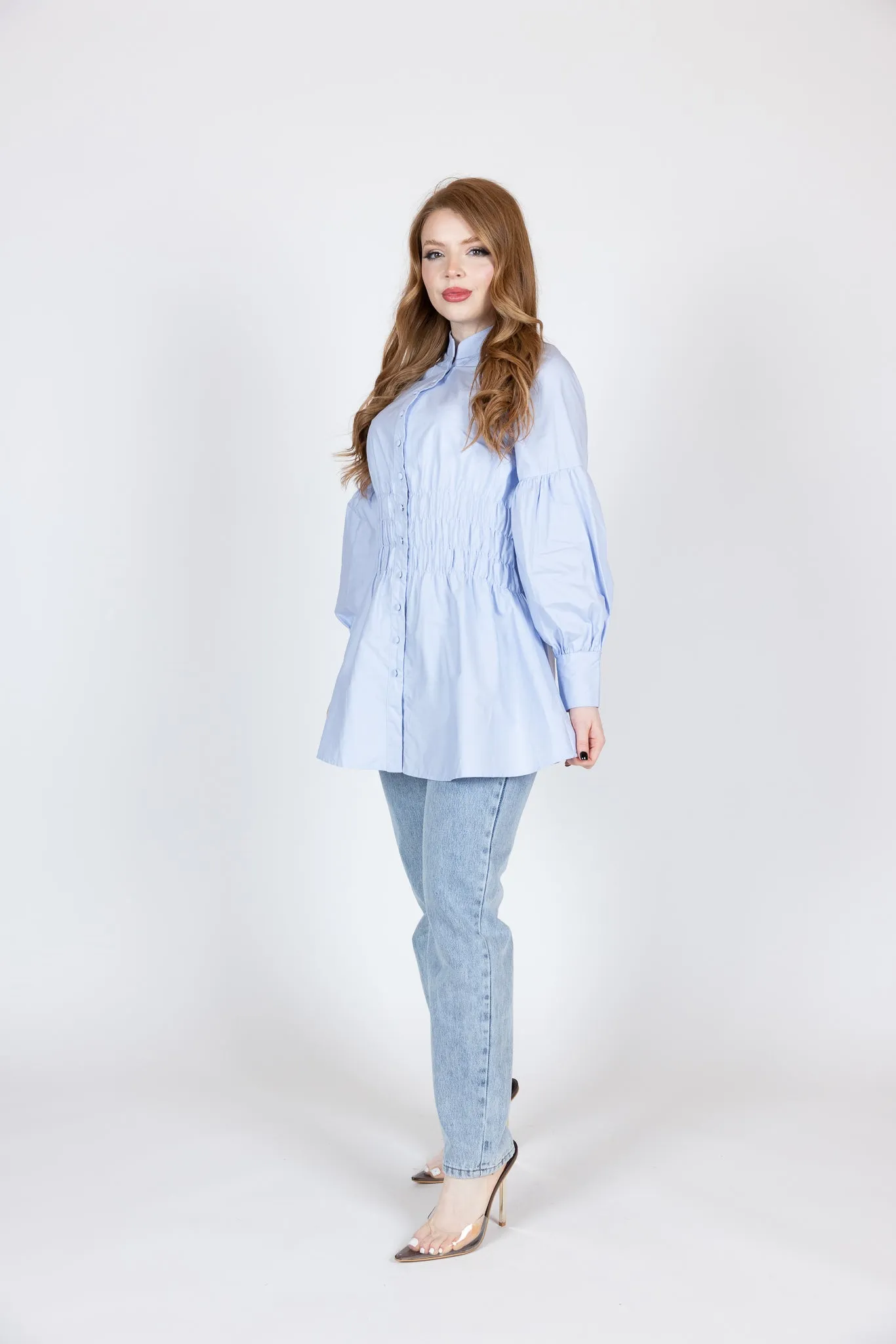 Bijou Waist Detailed Shirt