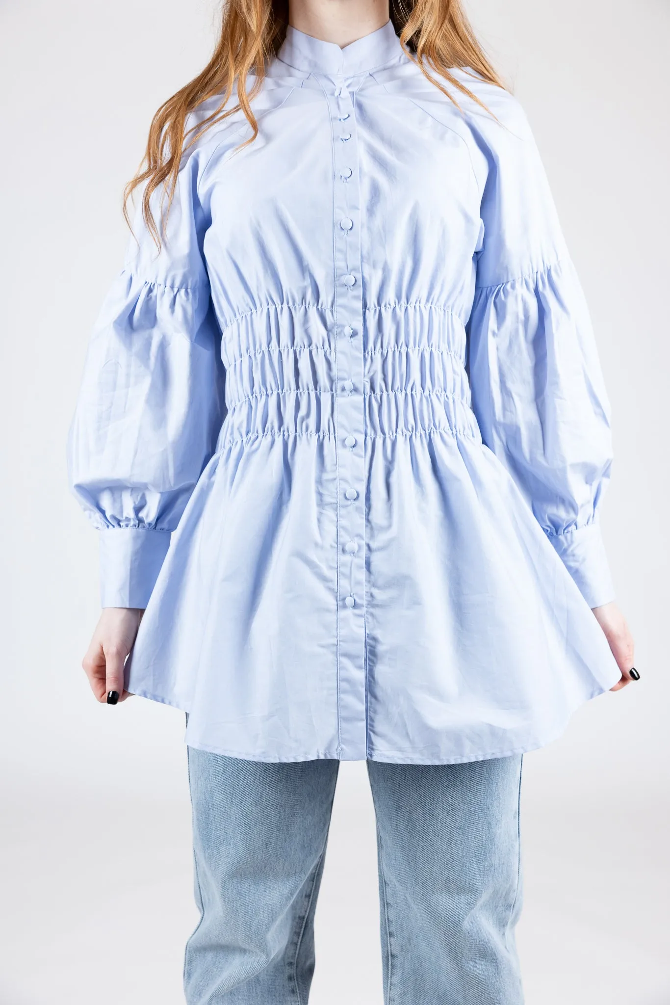 Bijou Waist Detailed Shirt