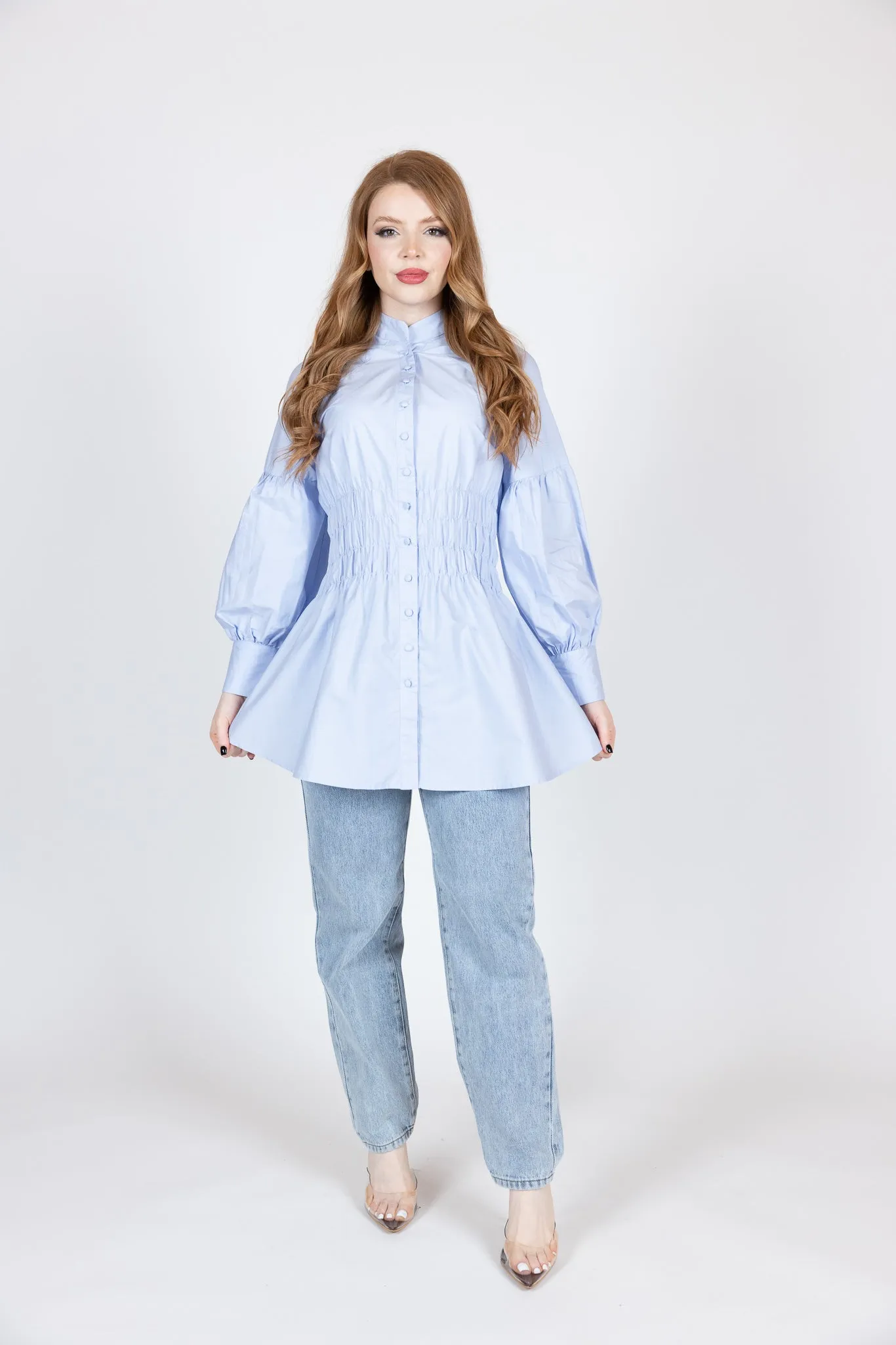 Bijou Waist Detailed Shirt