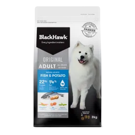 Black Hawk Original Adult Fish and Potato Dry Dog Food