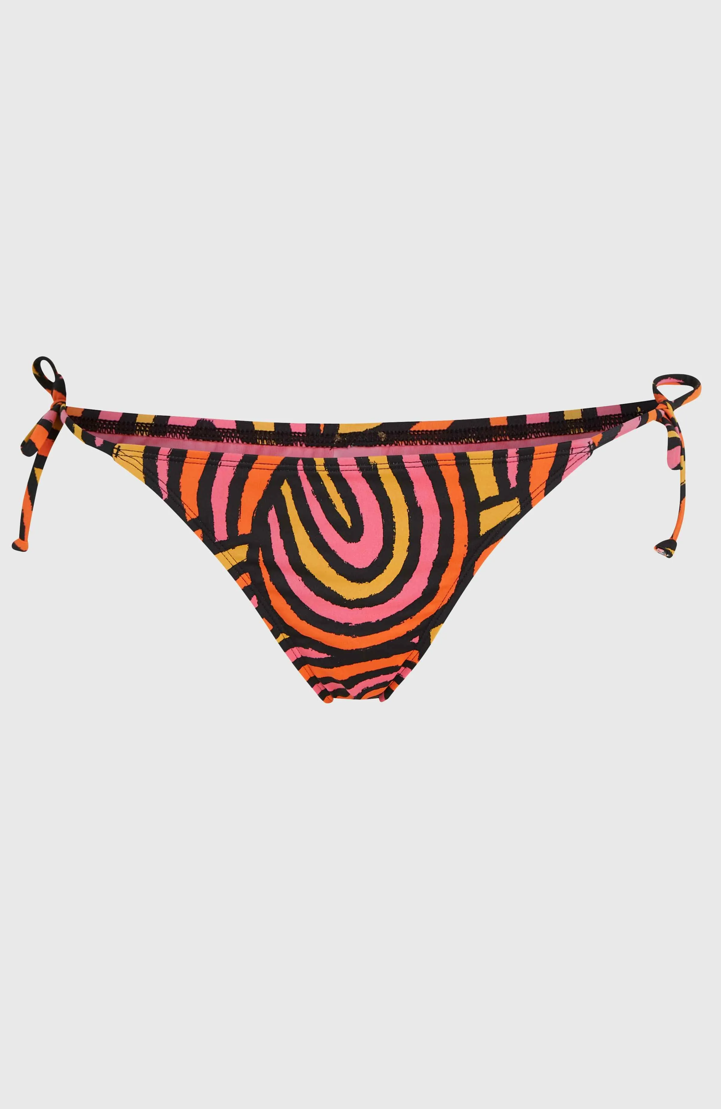 Bondey Bikini Bottoms | Orange Rainbow Stripe