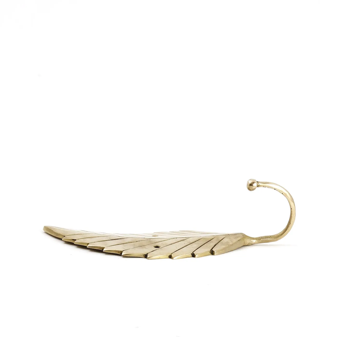 Brass Feather Hook