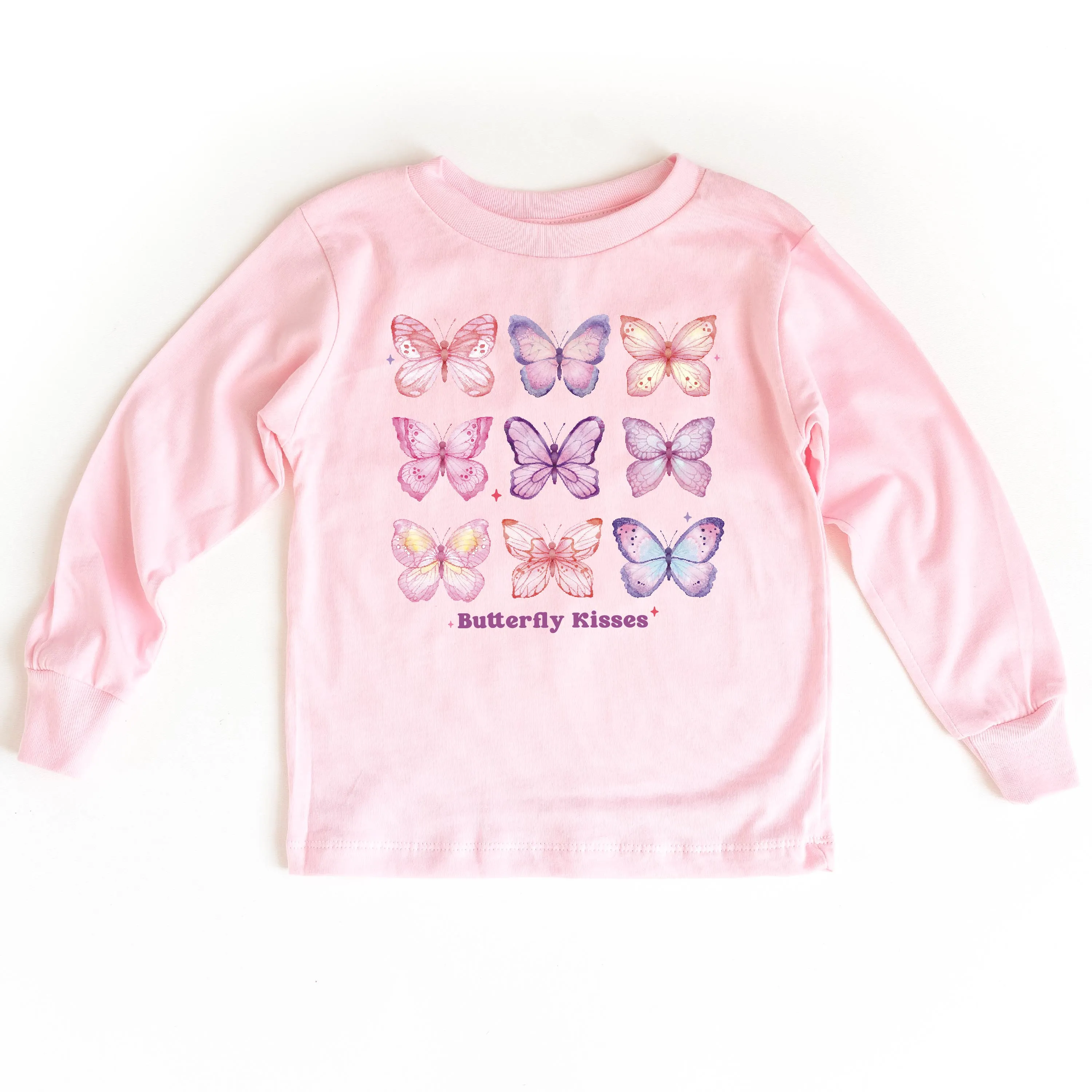 Butterfly Kisses - Child LONG SLEEVE Tee