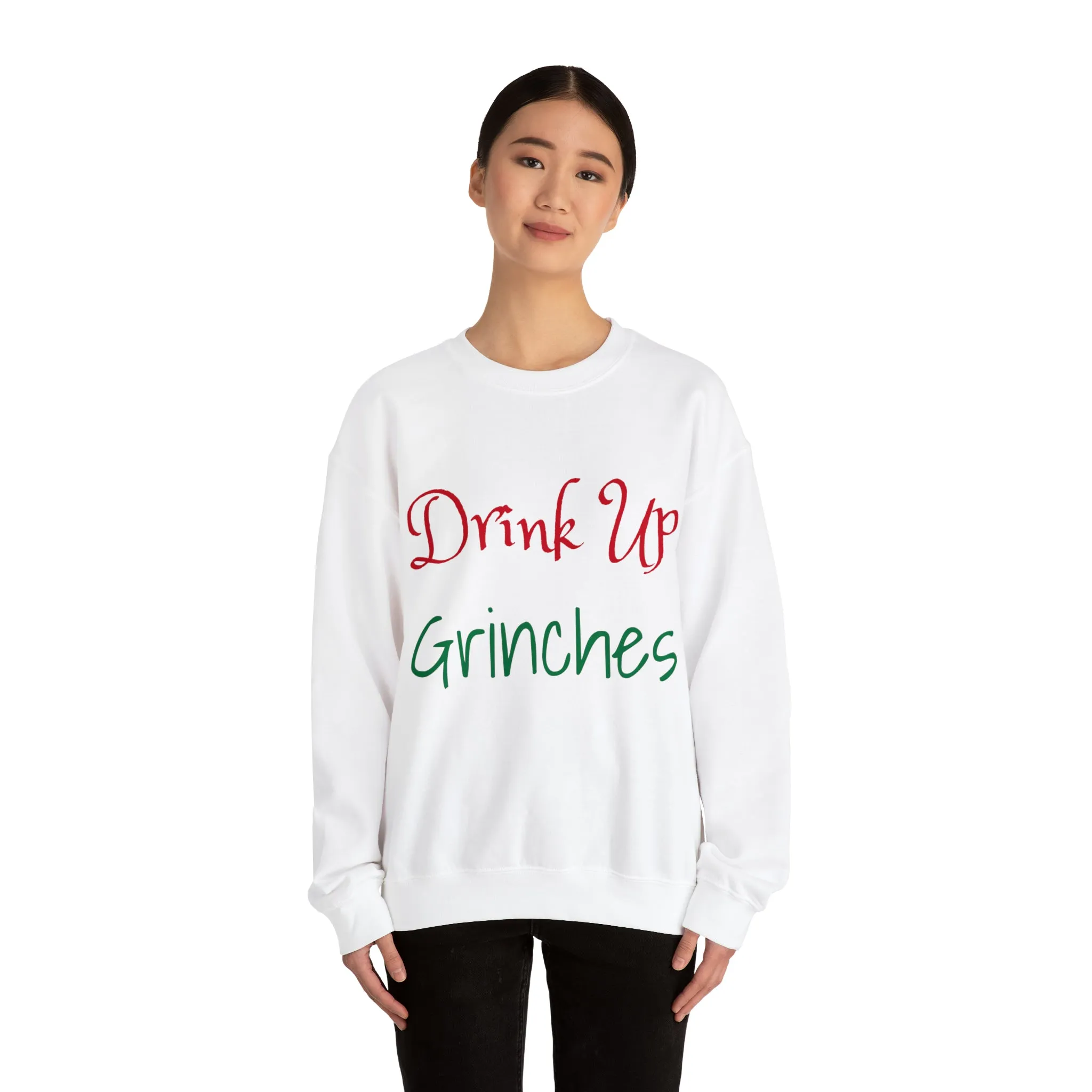 Drink Up Grinches Unisex Heavy Blend™ Crewneck Sweatshirt