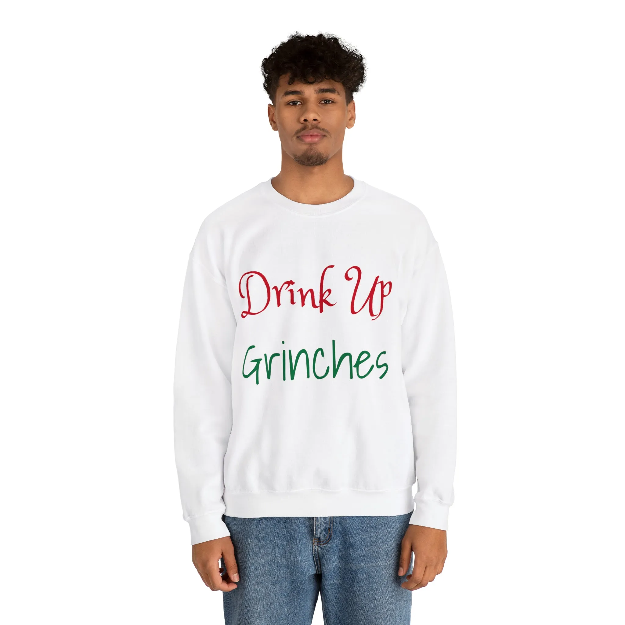 Drink Up Grinches Unisex Heavy Blend™ Crewneck Sweatshirt