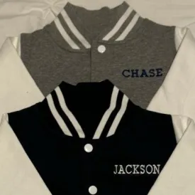 DTD Custom Embroidered Baby Varsity Jacket