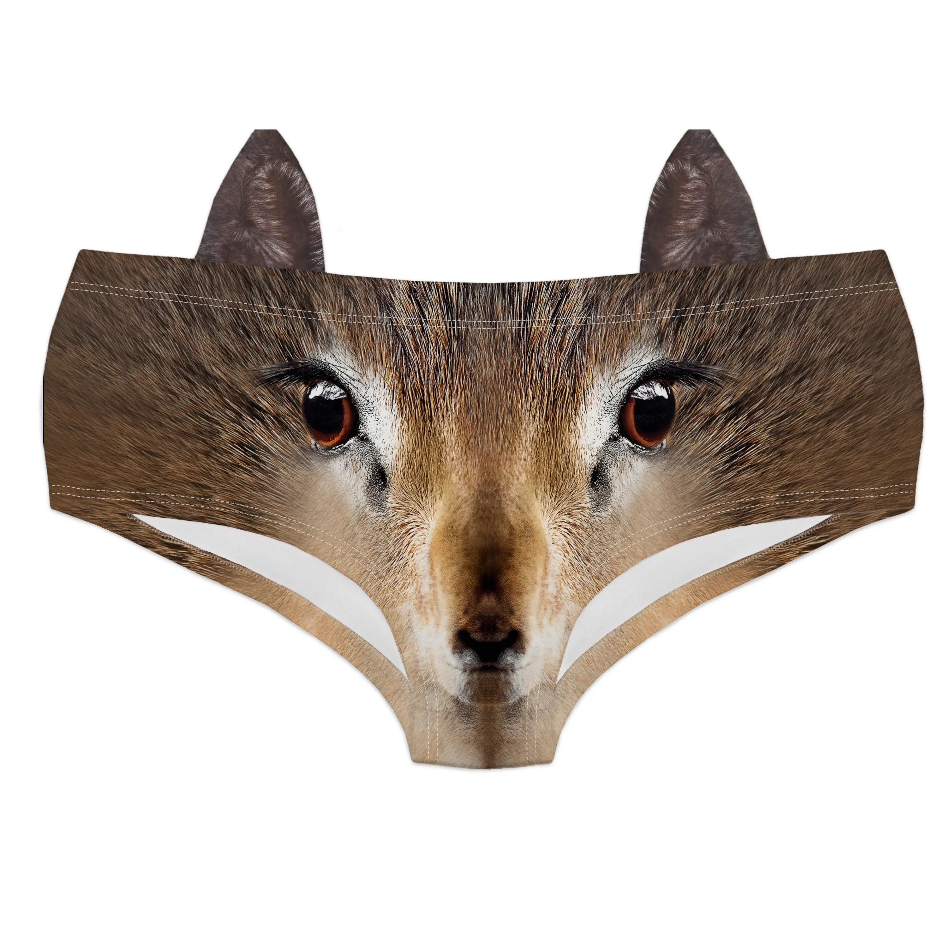 Ear Pantie - Deer (6-10 UK Size)