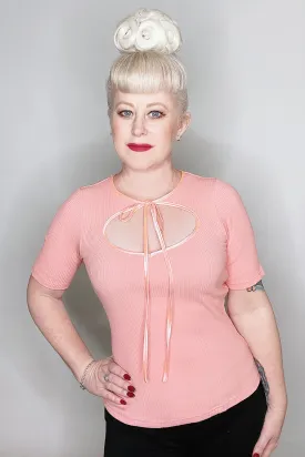 Evelyn Top Pink/Peach - FINAL SALE