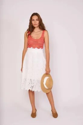 Framboise Skirt - White