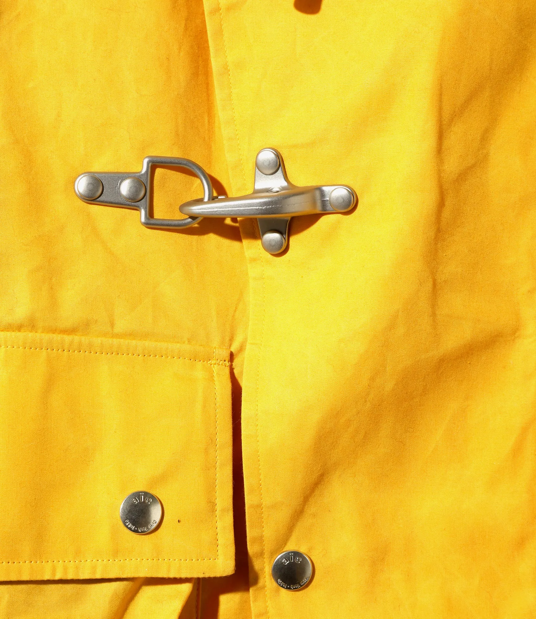 FSG Jacket – Yellow Paraffin Coated Canvas