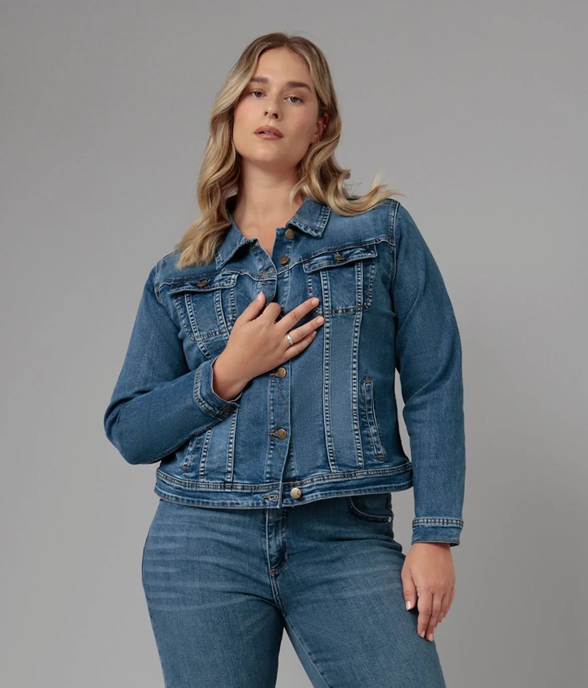 Gabriella-RCB Classic Denim Jacket