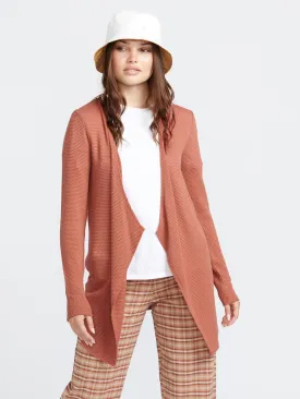 Go Go Wrap Cardigan - Rosewood