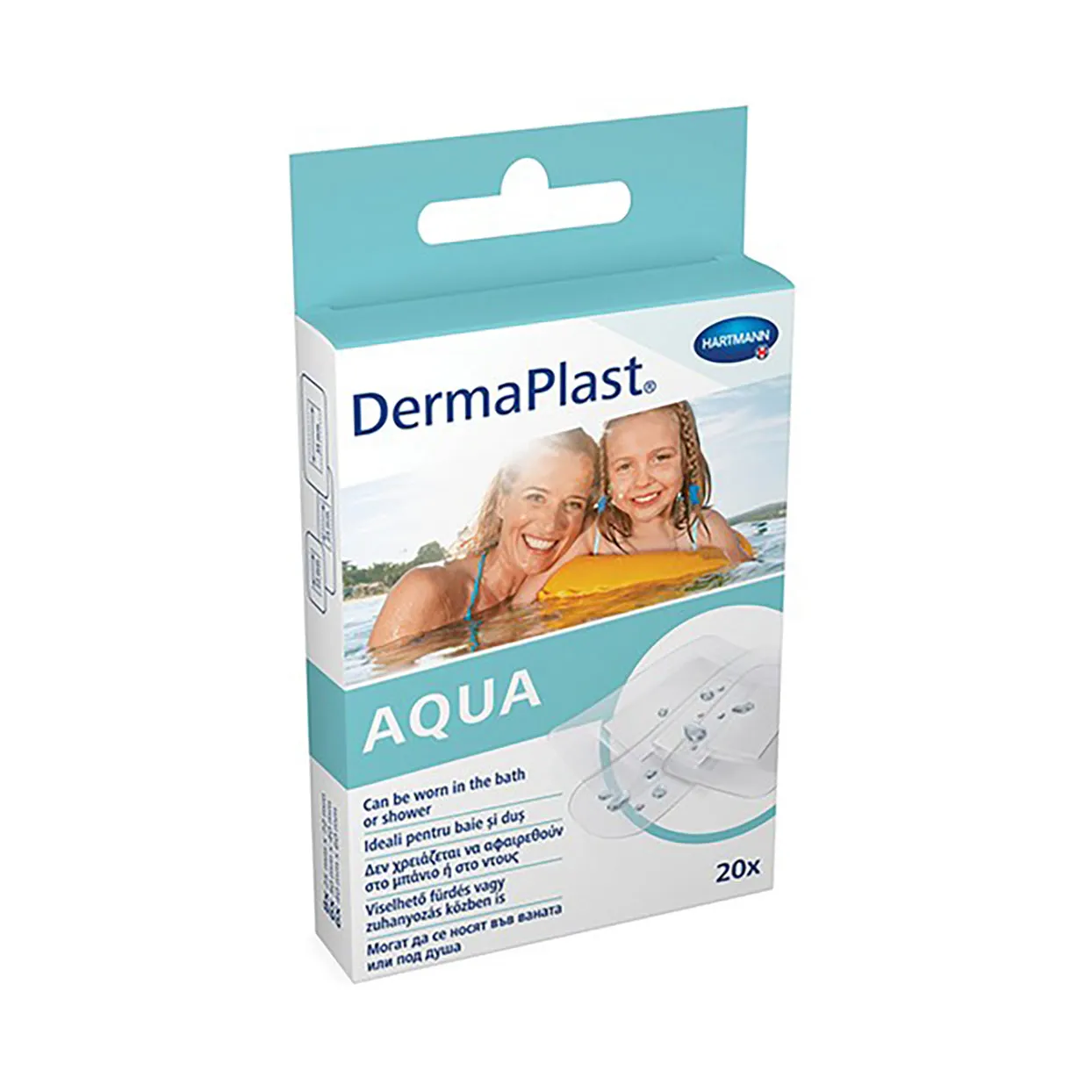 Hartmann Dermaplast Aqua Plasters 20 Pack