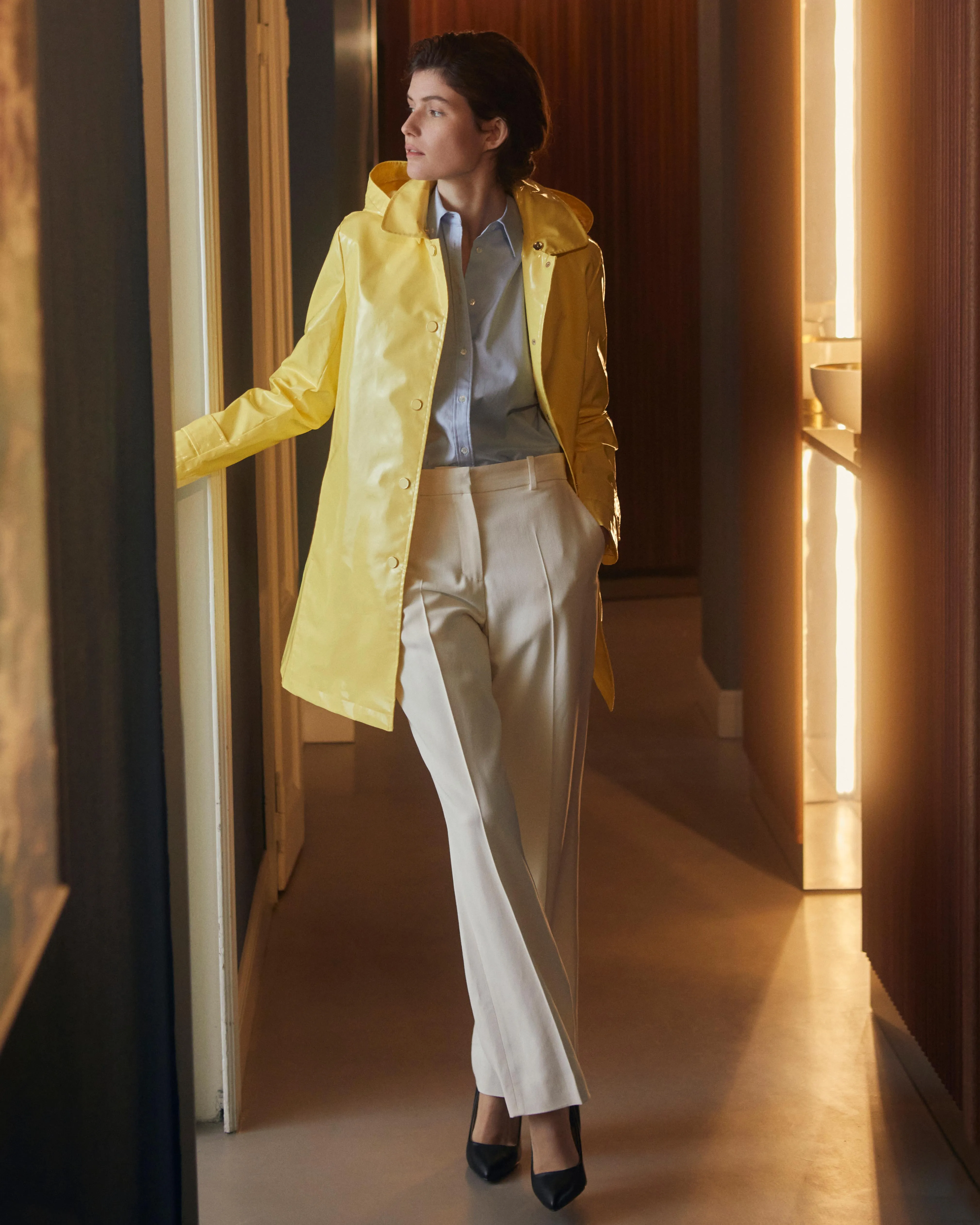 Iconic Princess Slicker - Sunflower Yellow