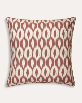 Ikat Outdoor Cushion - Pink