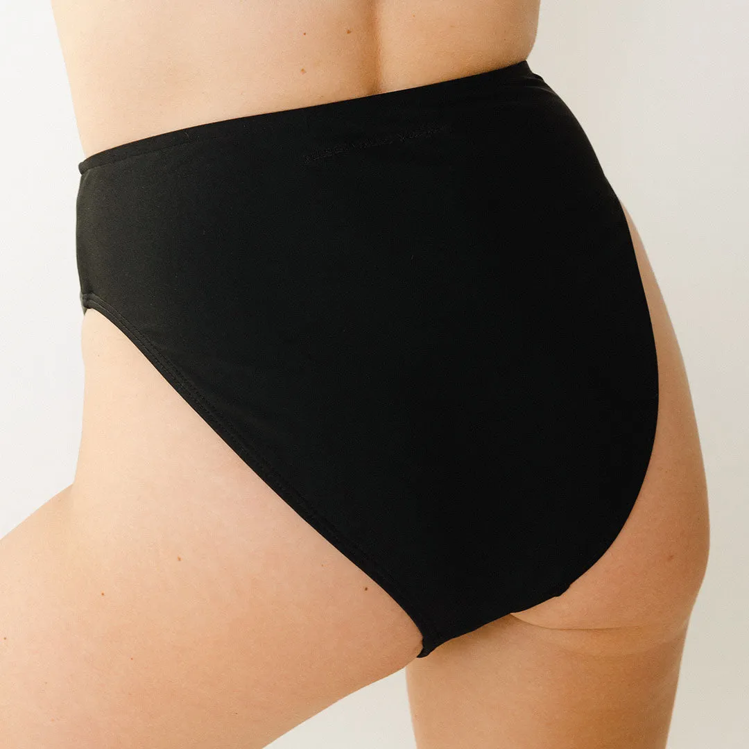 Kelsey High Cut Bottoms, Black