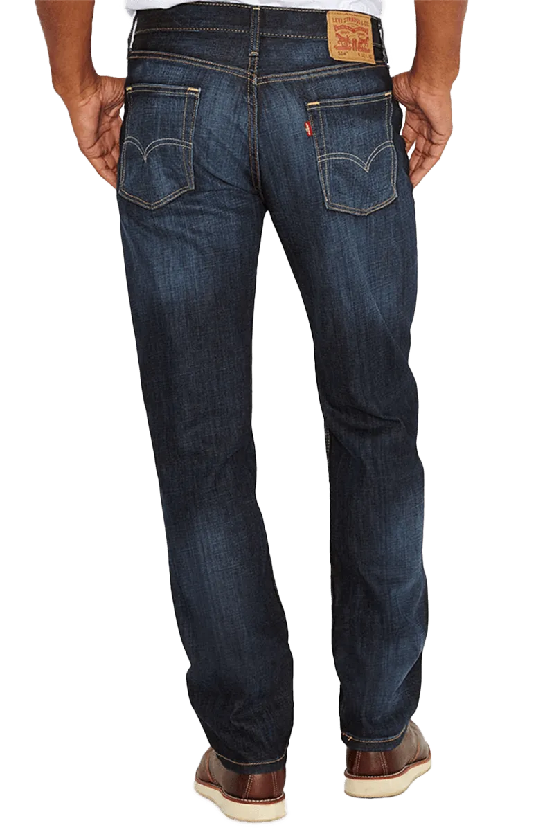 Levi Strauss 514 Straight Fit Shoestring Jeans