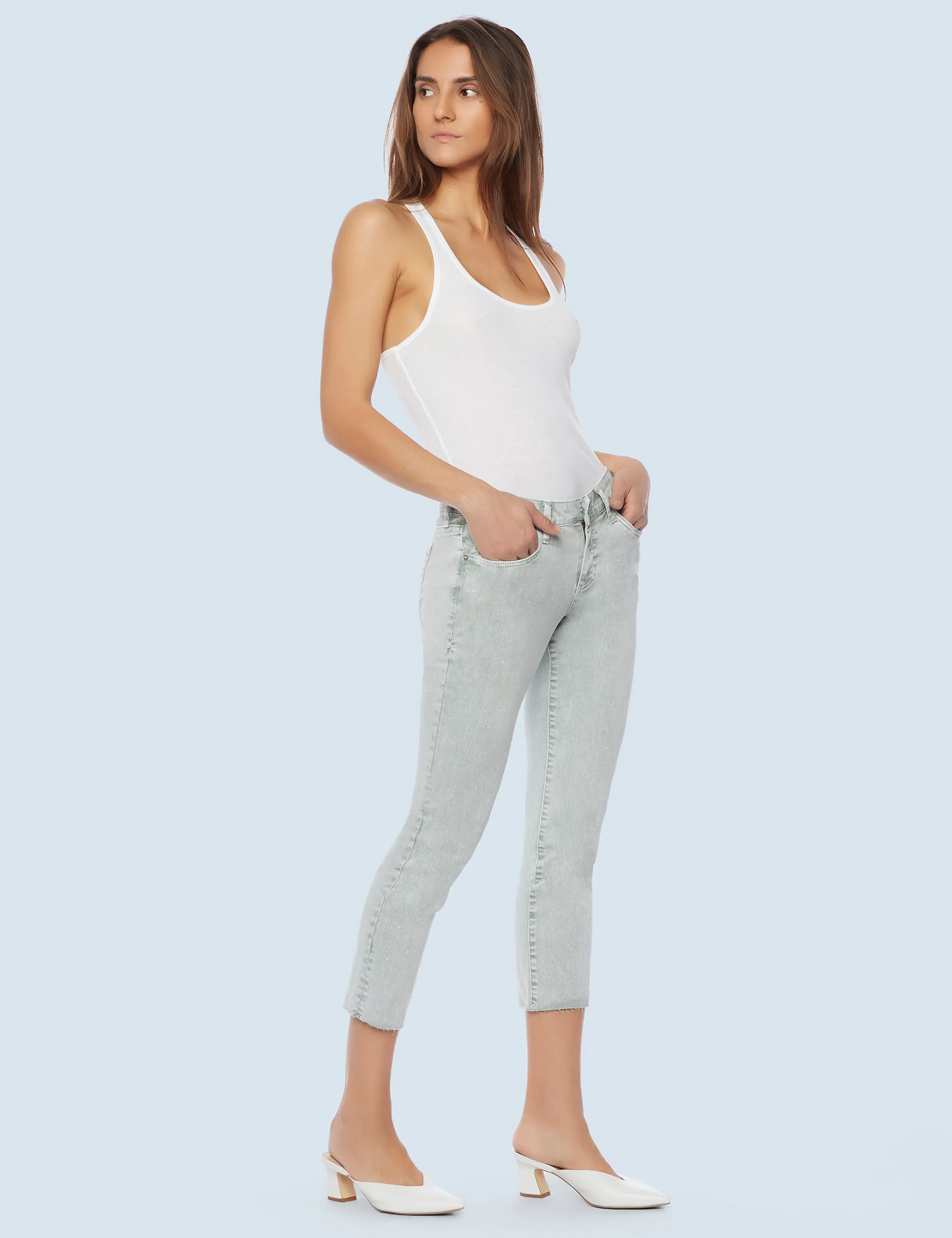 Lila Boyfriend Jeans