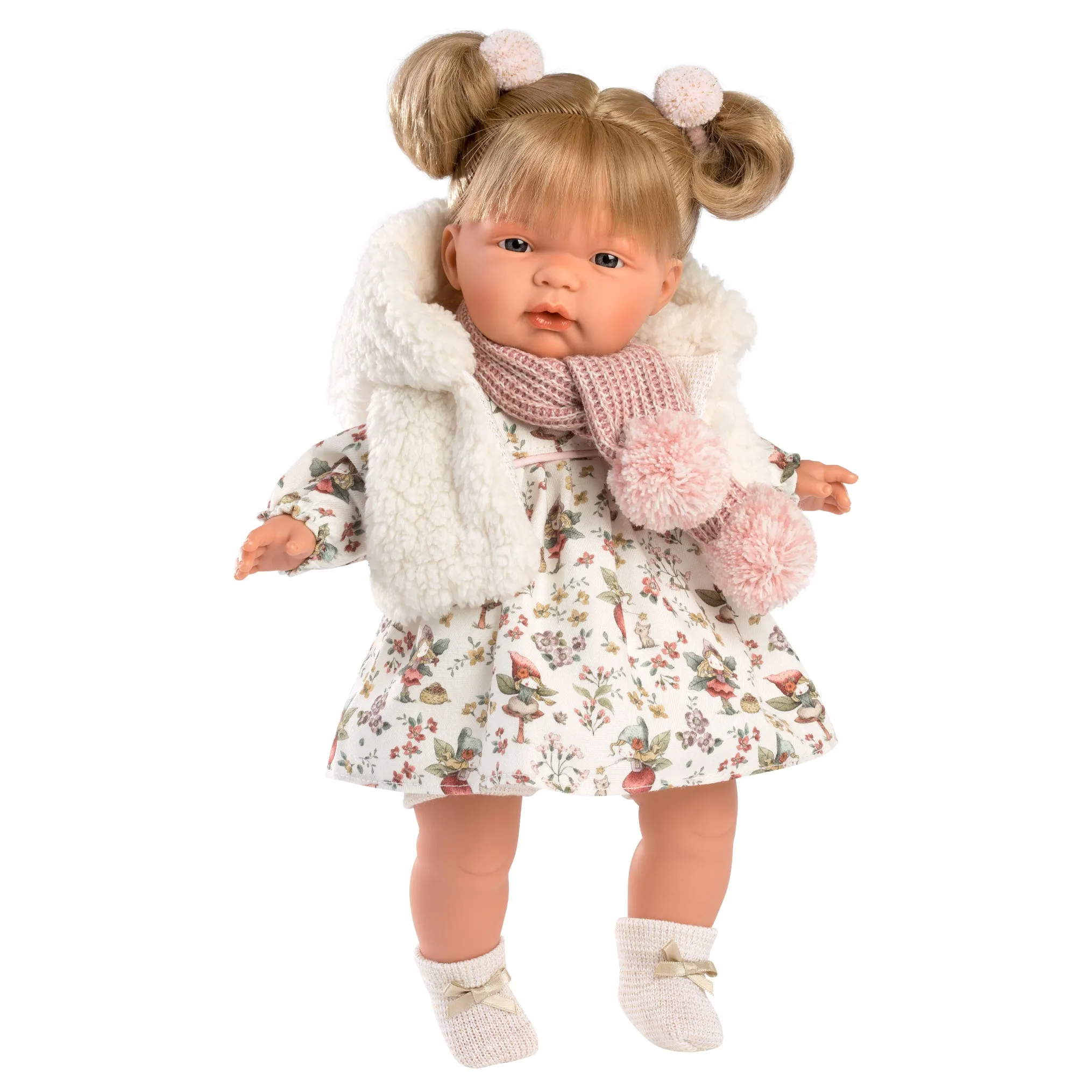 Llorens - Baby Girl Doll Joelle with Clothing & Accessories 38cm