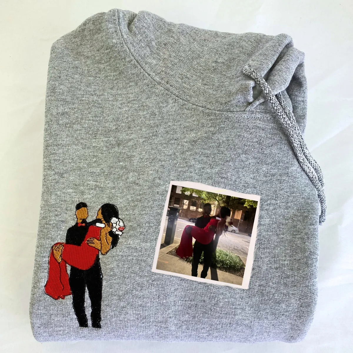 Matching Sweatshirt for Couples Custom Embroidered Sweaters Best Gift Idea for Him Her Girlfriend Boyfriend