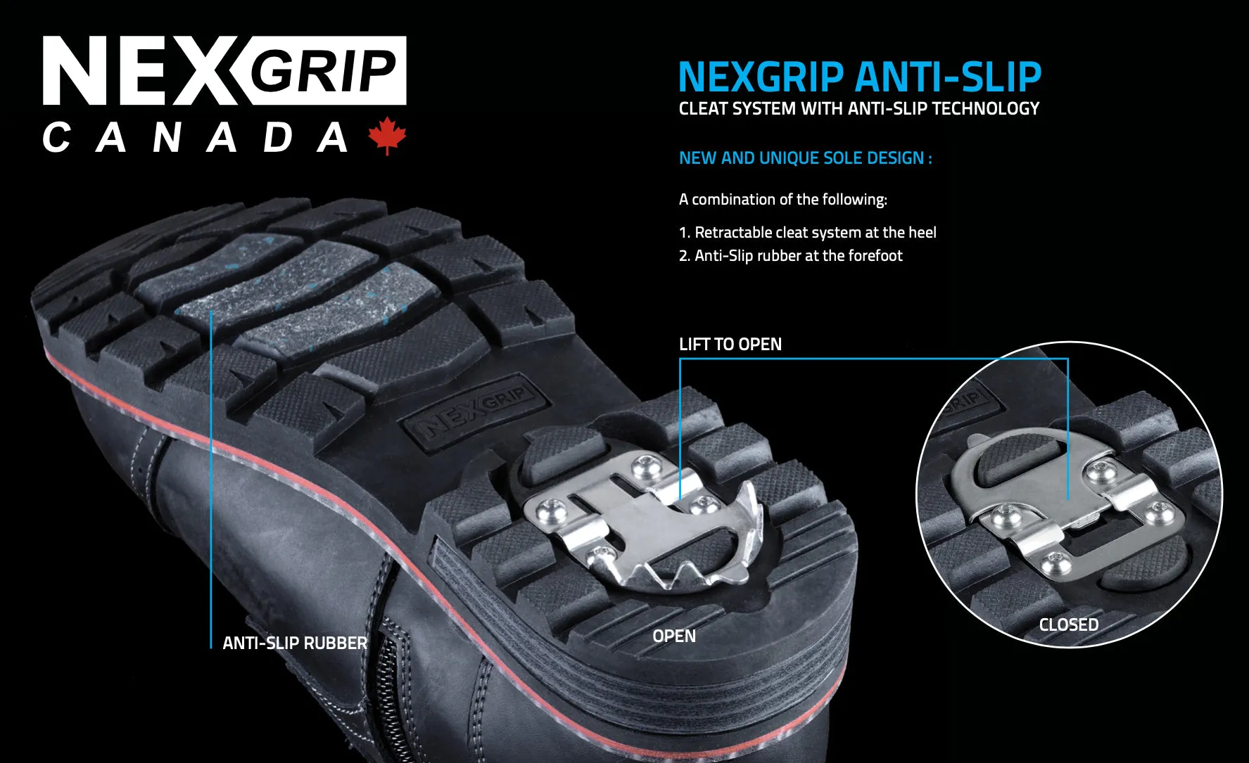 Nexgrip Carolina Waterproof Boot