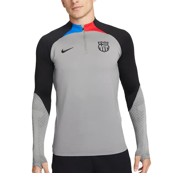 Nike Barcelona Strike Drill Top 22/23 (Dark Steel Grey/Black)