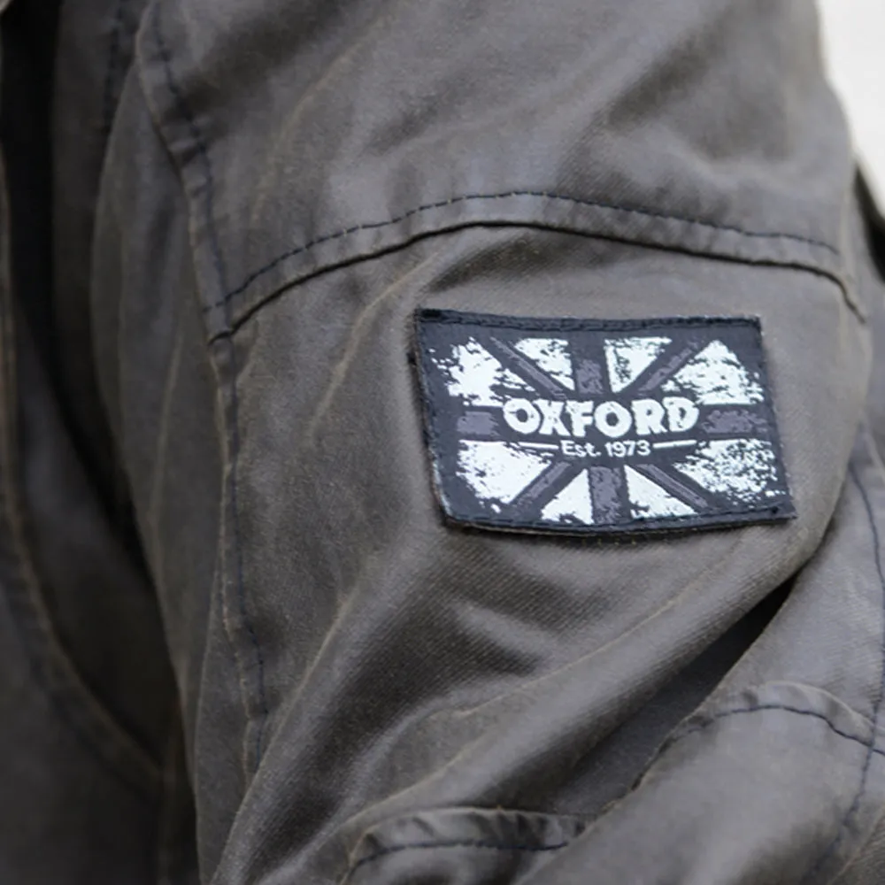 Oxford Hardy Wax Jacket Black