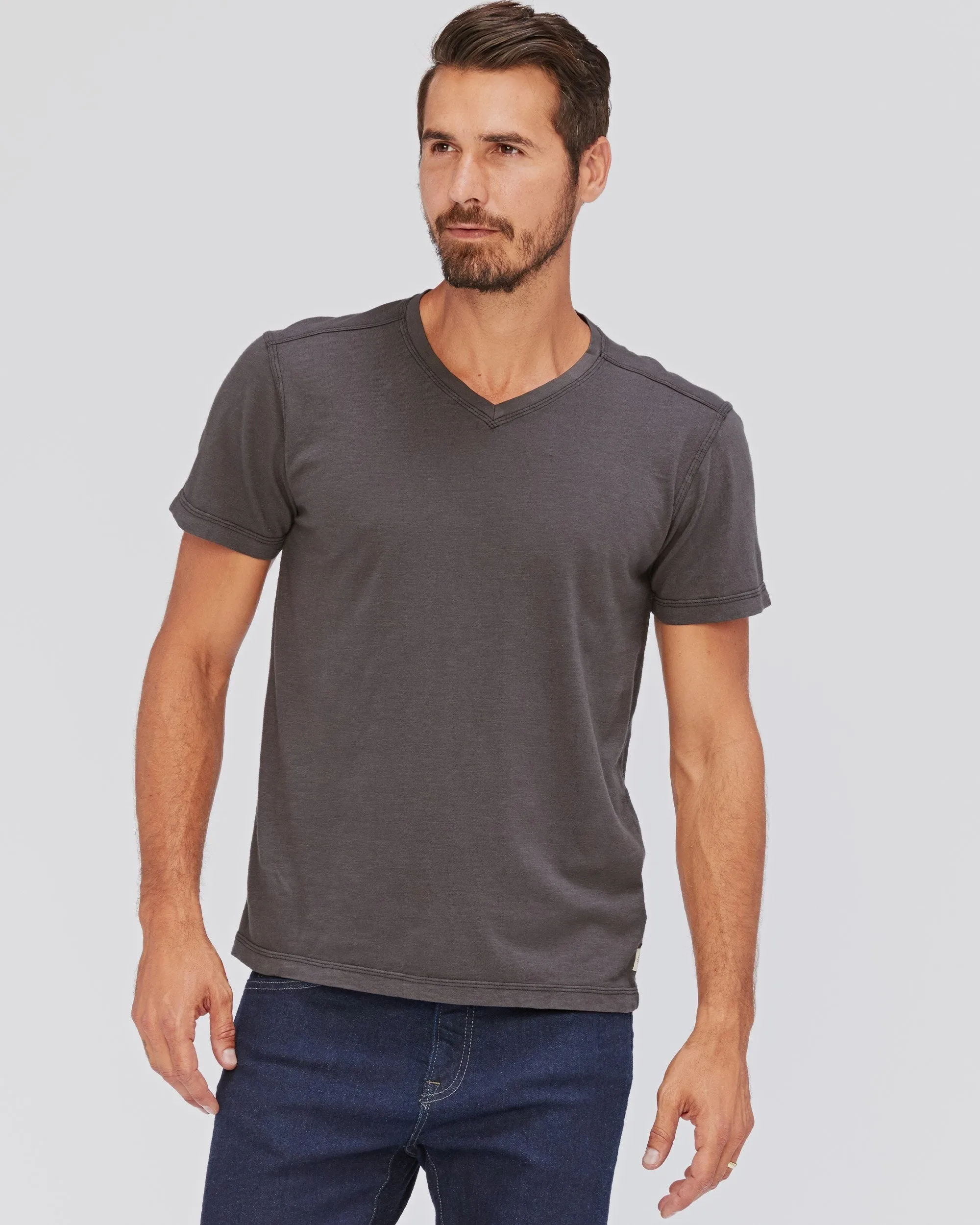 PCH Slub V Neck Tee