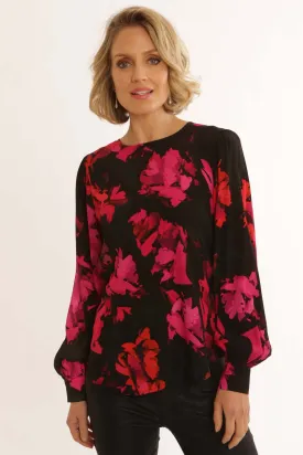 Pomodoro Clothing Jewel Blouse 12462