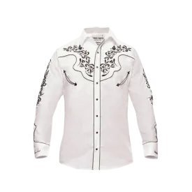 Rafael Amaya Men’s Ranger’s White Cowboy Shirt