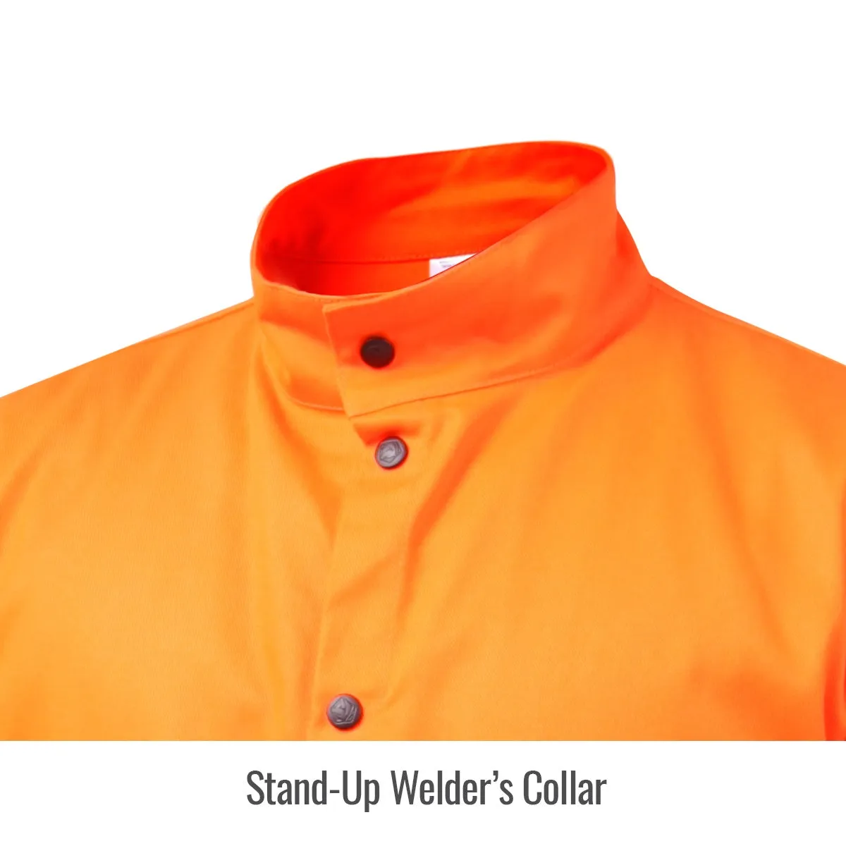 Revco Black Stallion Orange Stretch-Back FR Cotton Welding Jacket (JF1625-OR)