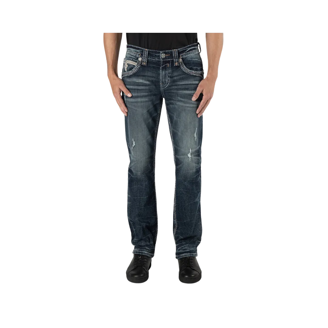 Rock Revival Ezekiel Straight Cut Jeans