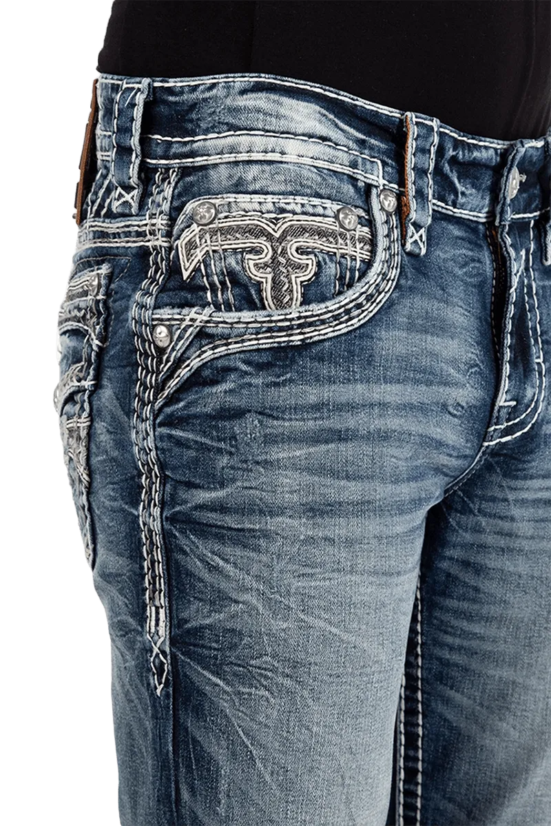 Rock Revival Men's Kylar A200r Alt Straight Jeans