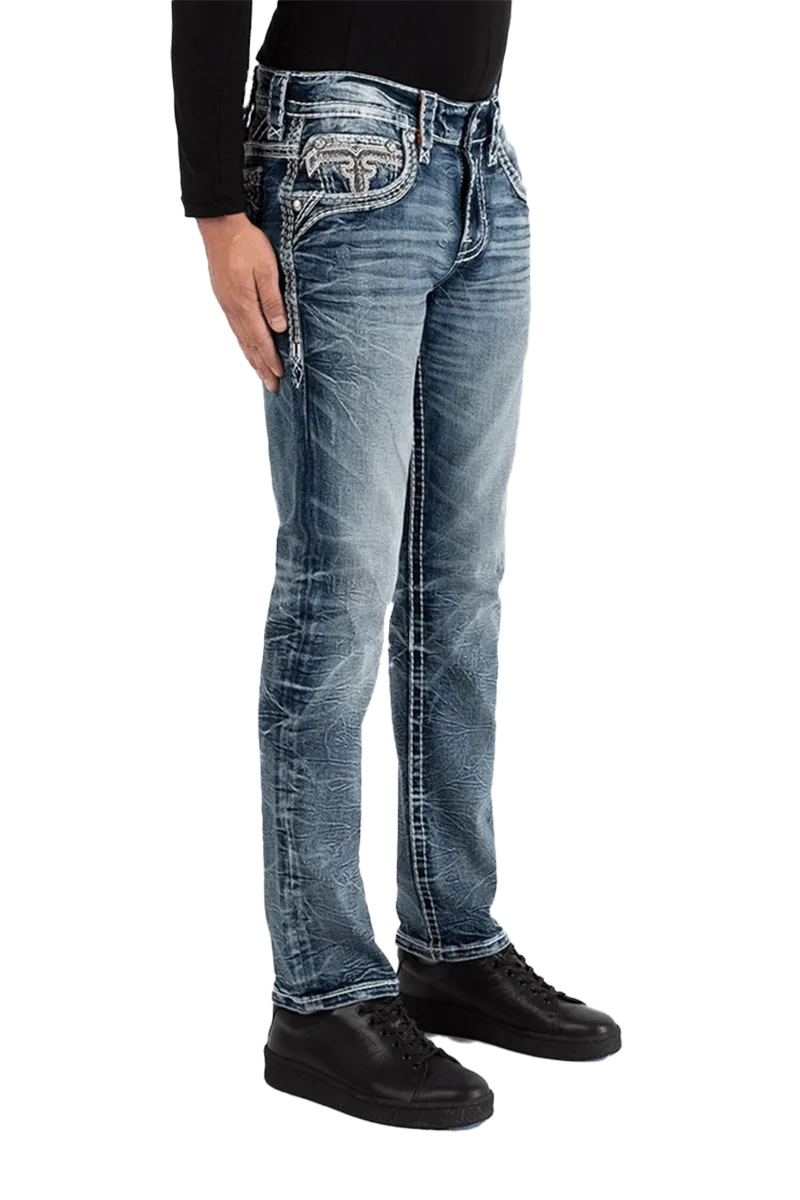 Rock Revival Men's Kylar A200r Alt Straight Jeans