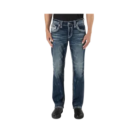 Rock Revival Men's Ronin Straight Cut Jeans