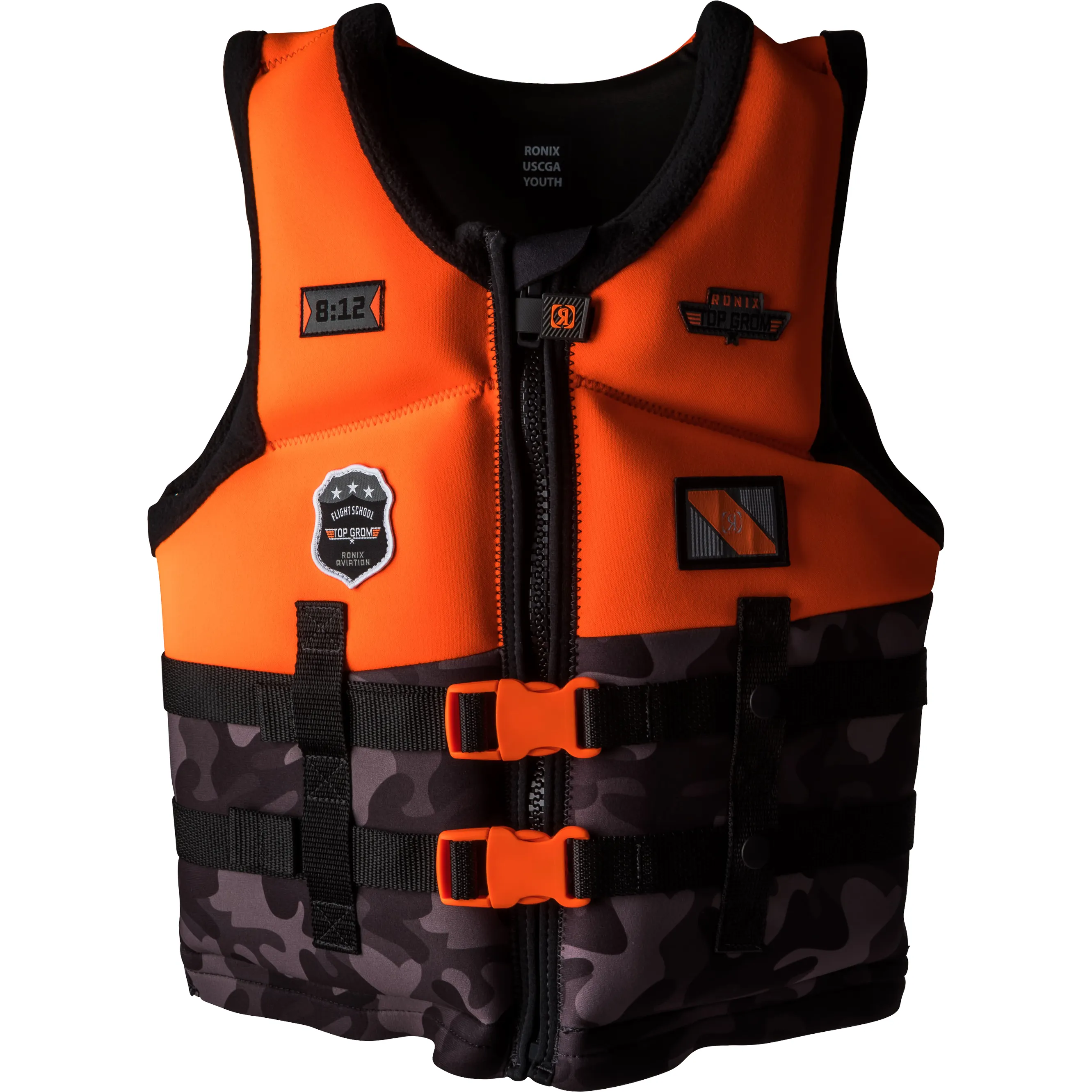 Ronix 2025 Top Grom Boys CGA Wake Vest