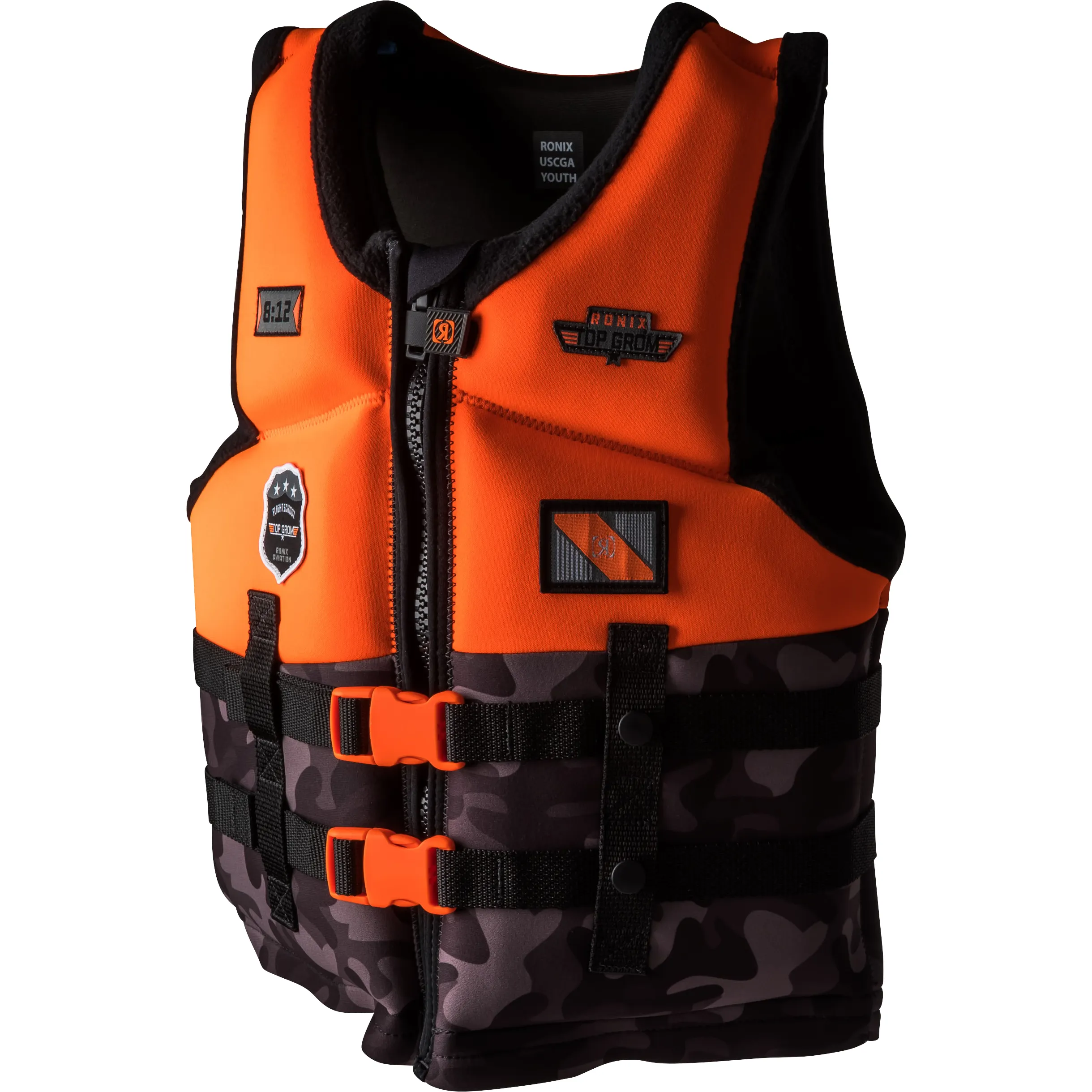 Ronix 2025 Top Grom Boys CGA Wake Vest