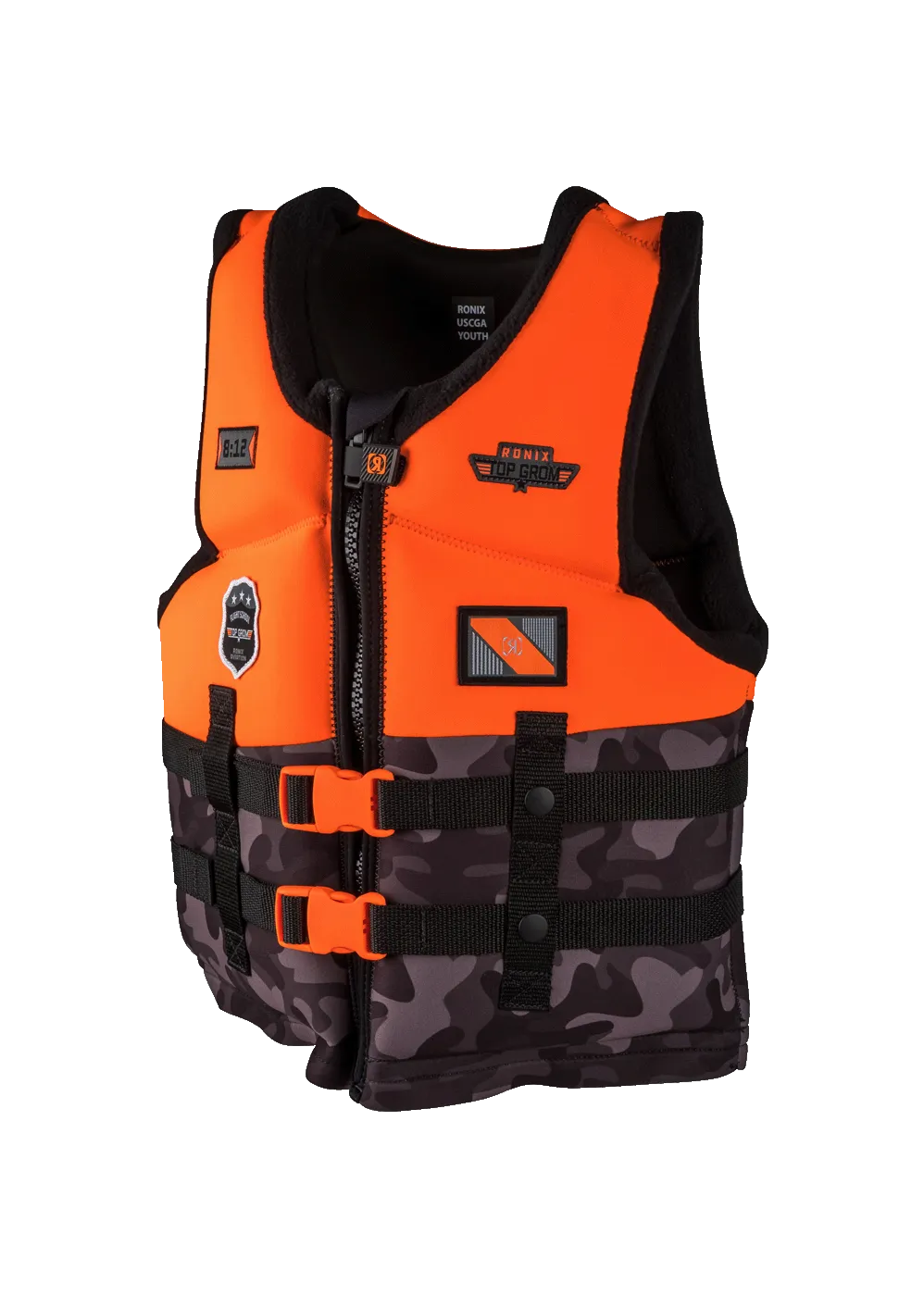 Ronix 2025 Top Grom Boys CGA Wake Vest