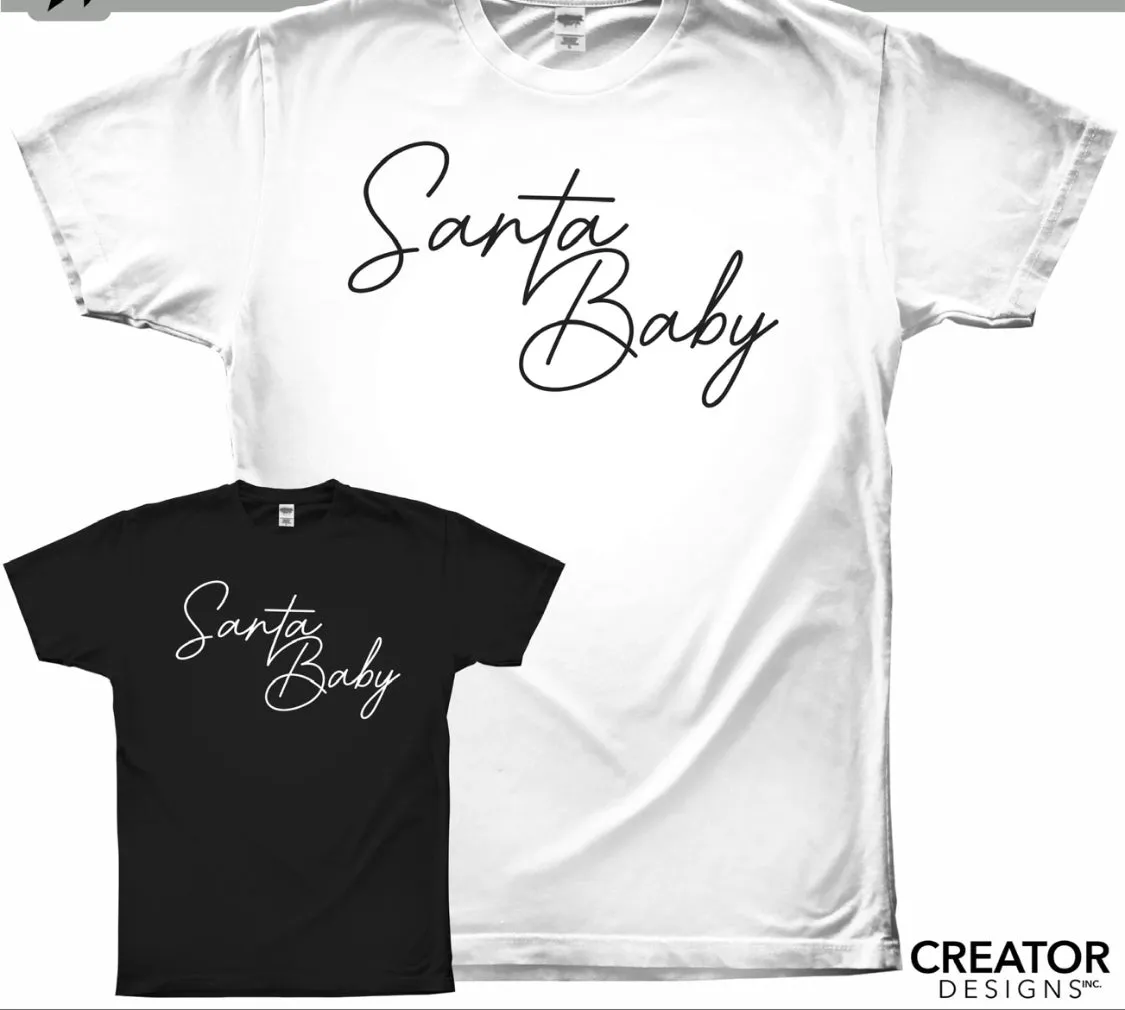 Santa Baby Graphic T Shirt